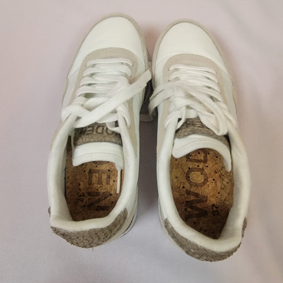 Woden Scandanavian Nora III Leather Plateau Sneakers - Picture 9 of 13